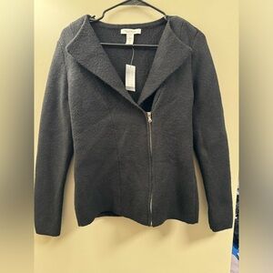 White House Black Marker Sweater Jacket Small